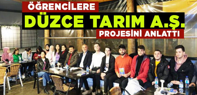 ALİ UZUN BU KEZ ÜNİVERSİTE ÖĞRENCİLERİYLE BİR ARAYA GELDİ