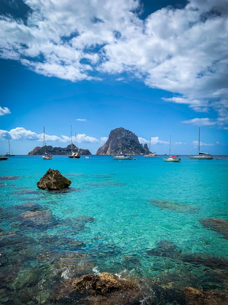 The best time to visit Ibiza is between May and October, when the weather is warm and sunny.