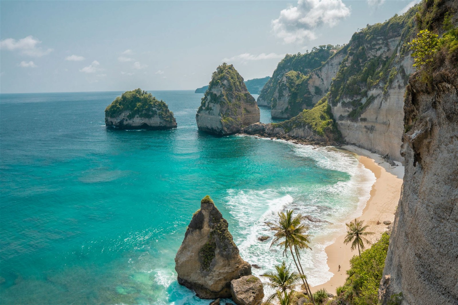 Escape the bustling tourist crowds and head to Nusa Penida, a serene island located southeast of Bali.