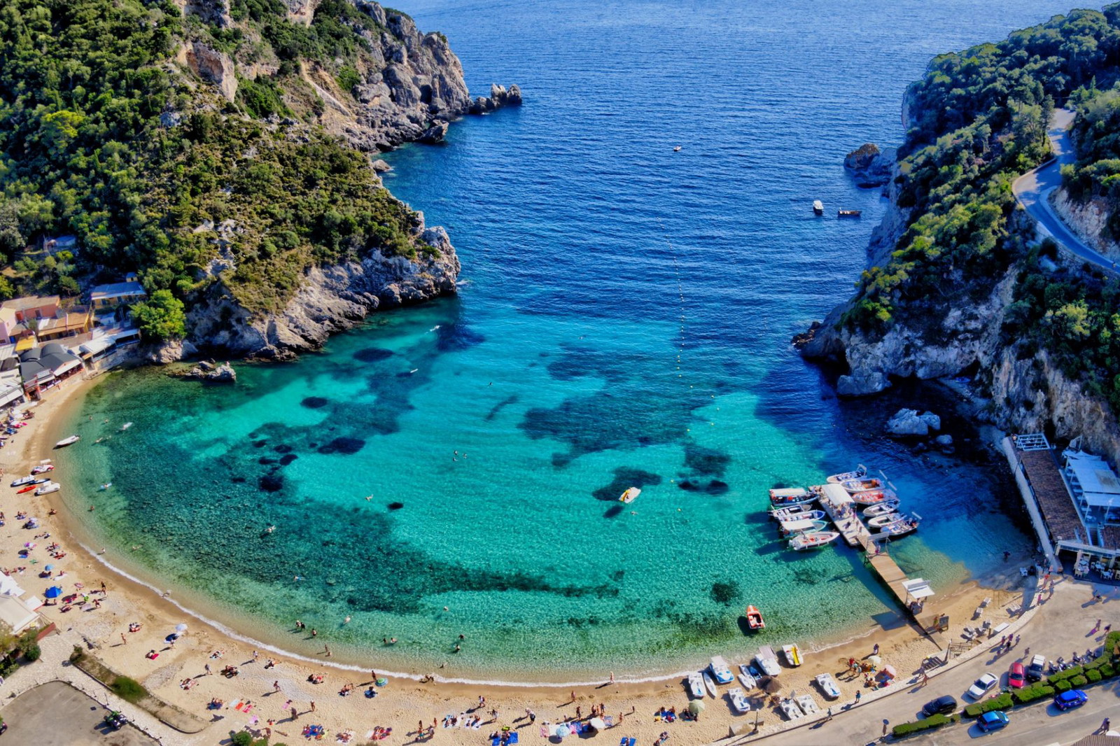 1. Paleokastritsa Beach: A Postcard-Perfect Paradise