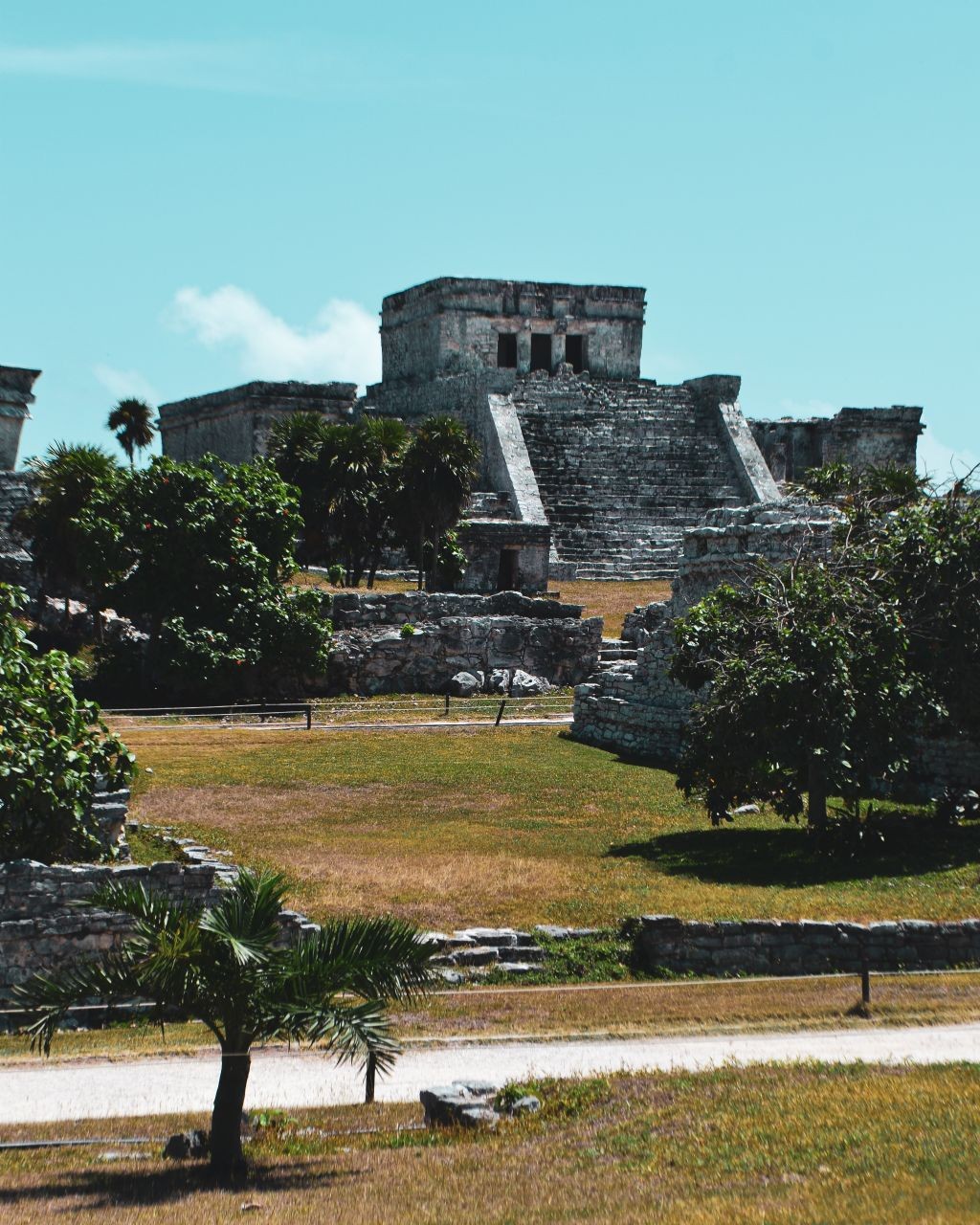 Tulum: Located along the Caribbean coast, Tulum is a picturesque coastal town with well-preserved Mayan ruins overlooking the turquoise waters.
