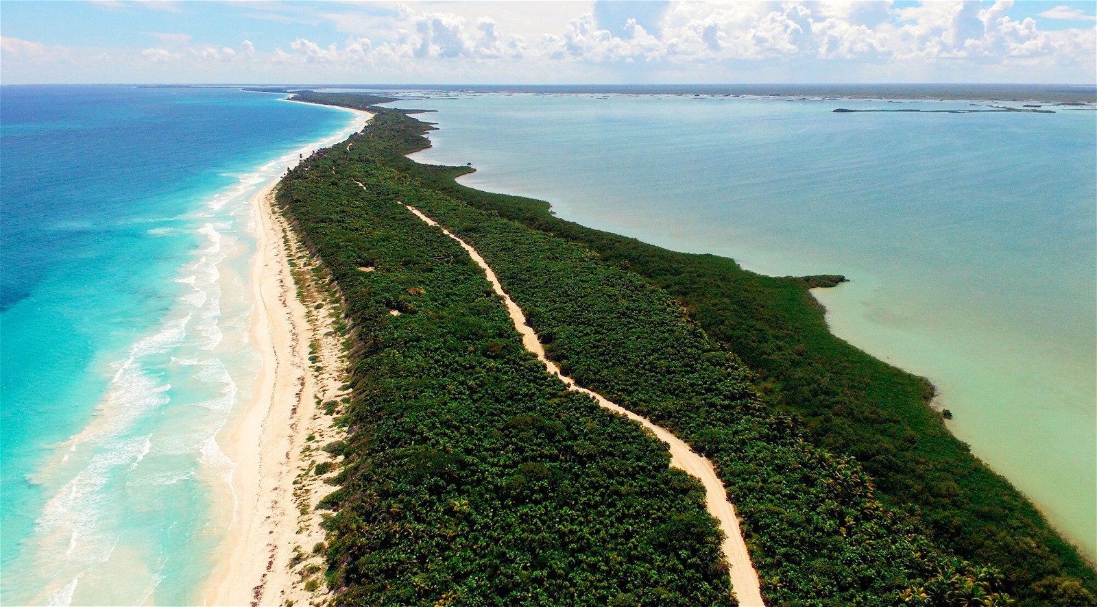 Sian Ka'an Biosphere Reserve: A UNESCO World Heritage Site, Sian Ka'an is a sprawling natural reserve comprising diverse ecosystems, including wetlands, mangroves, lagoons, and tropical forests