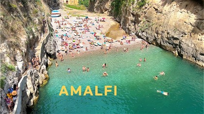The Enchanting Amalfi Coast Beach Italy