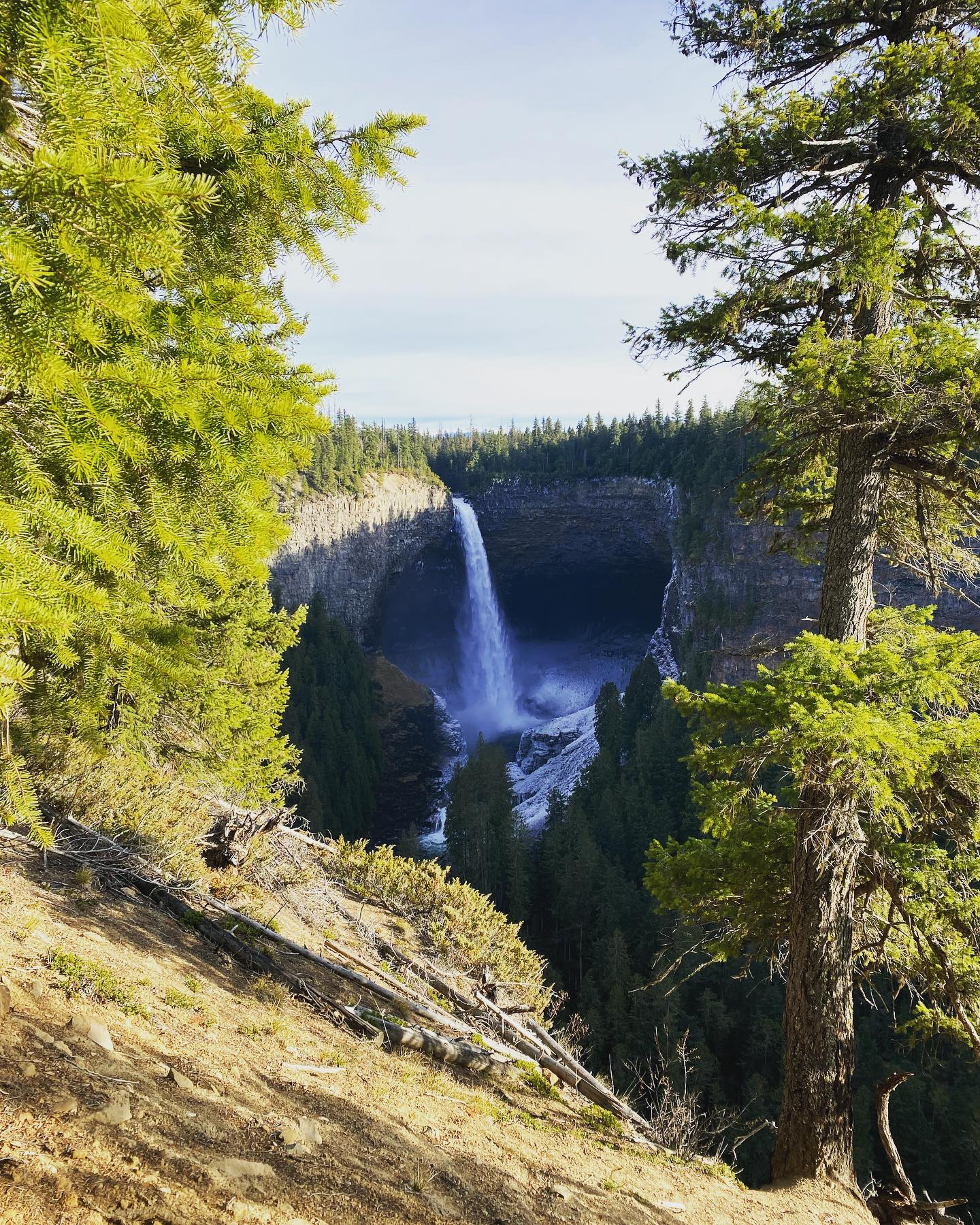 Features of Helmcken Falls: