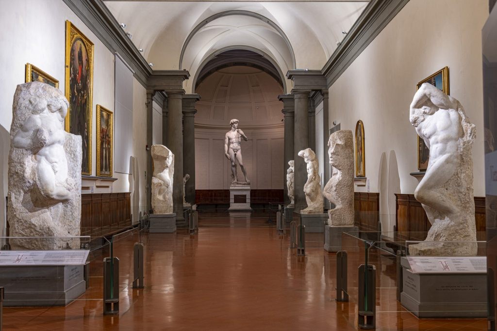 Michelangelo's legendary sculpture, David