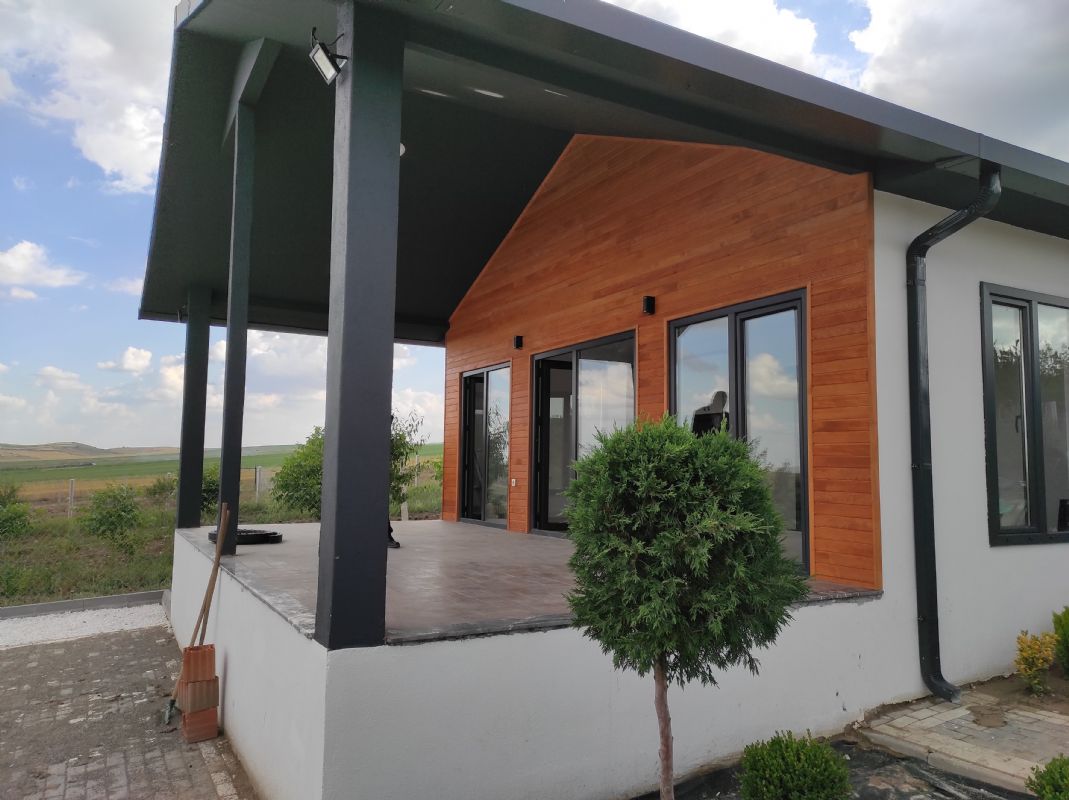 Tamamlanan ProjelerHAFİF ÇELİK BAHÇE EVİ