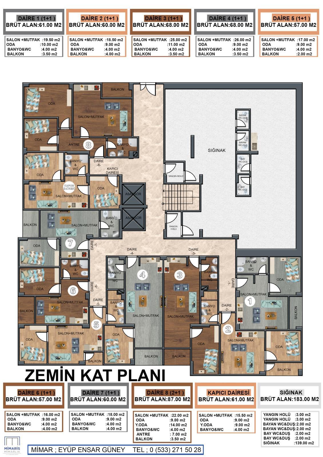 Satılık Daire 1,350,000 TL