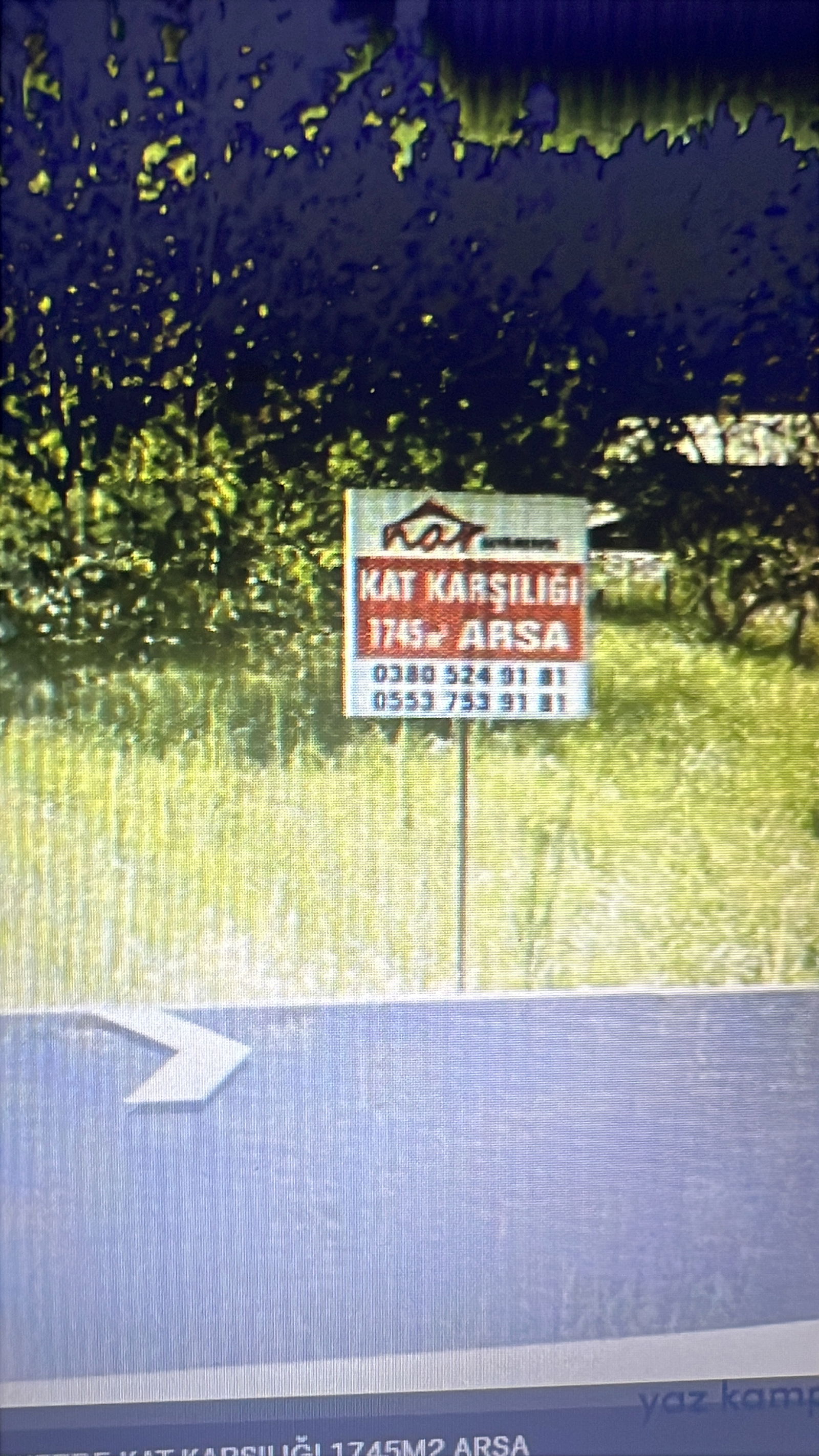 Kat Karşılığı Arsa 1 TL
