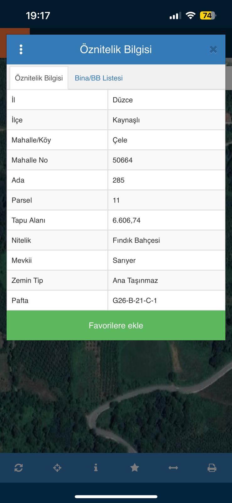 Satılık Fındıklık 4,600,000 TL