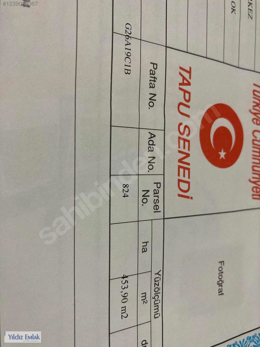 Satılık Arsa 3,750,000 TL
