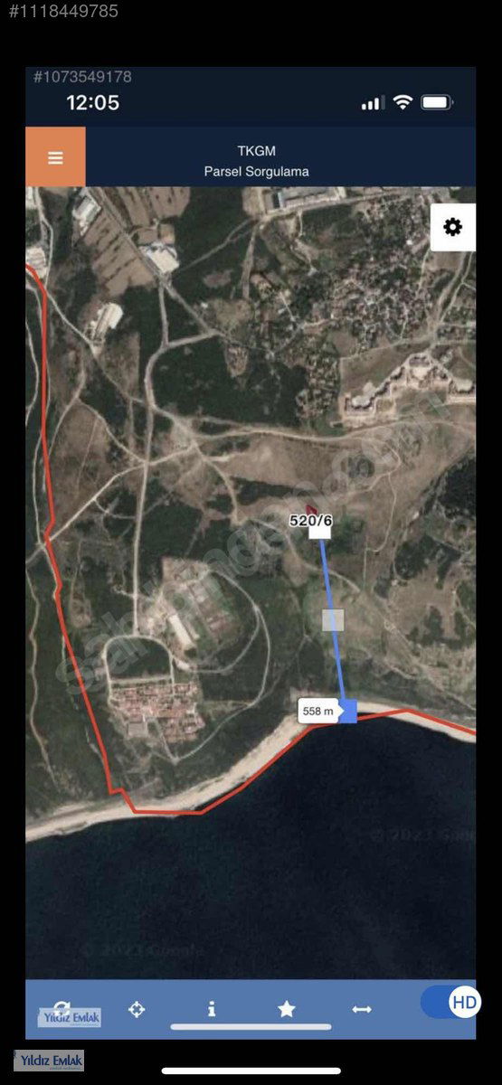 Satılık Arsa 12,500,000 TL