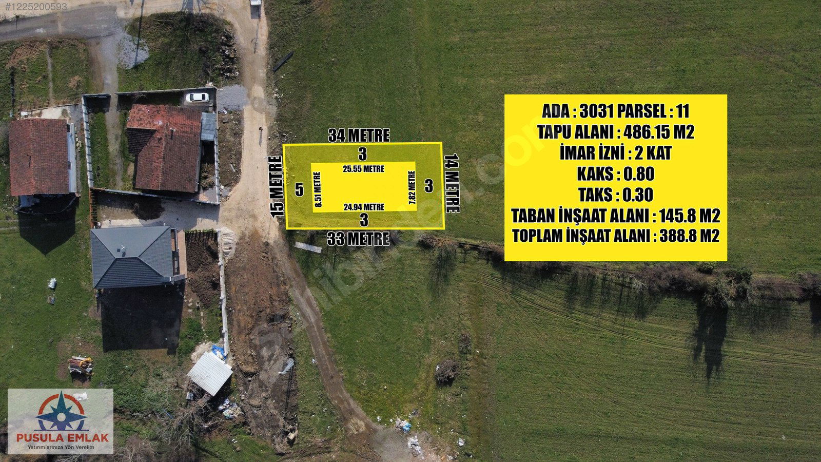 Satılık Arsa 4,240,000 TL