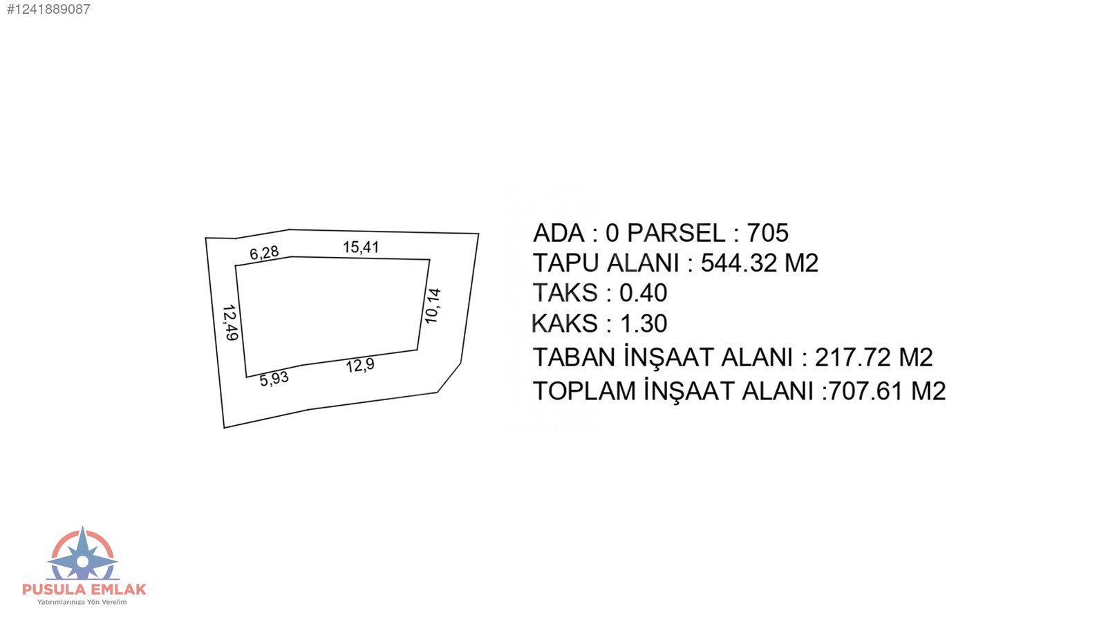 Satılık Arsa 5,250,000 TL
