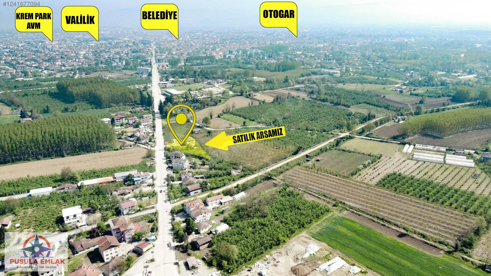 Satılık Arsa 9,000,000 TL