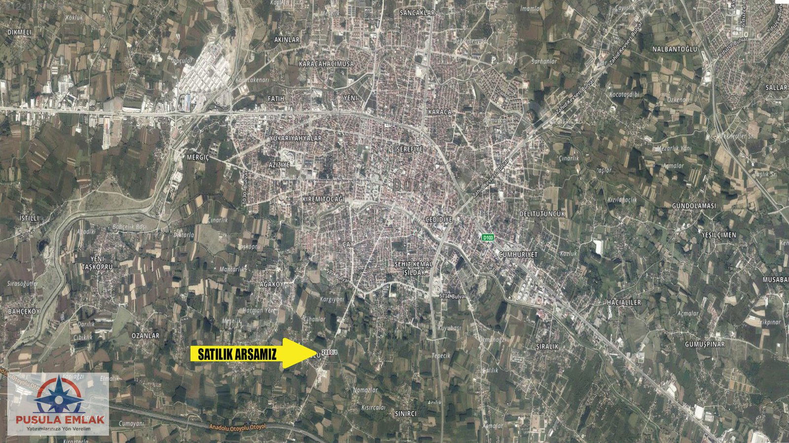 Satılık Arsa 9,000,000 TL