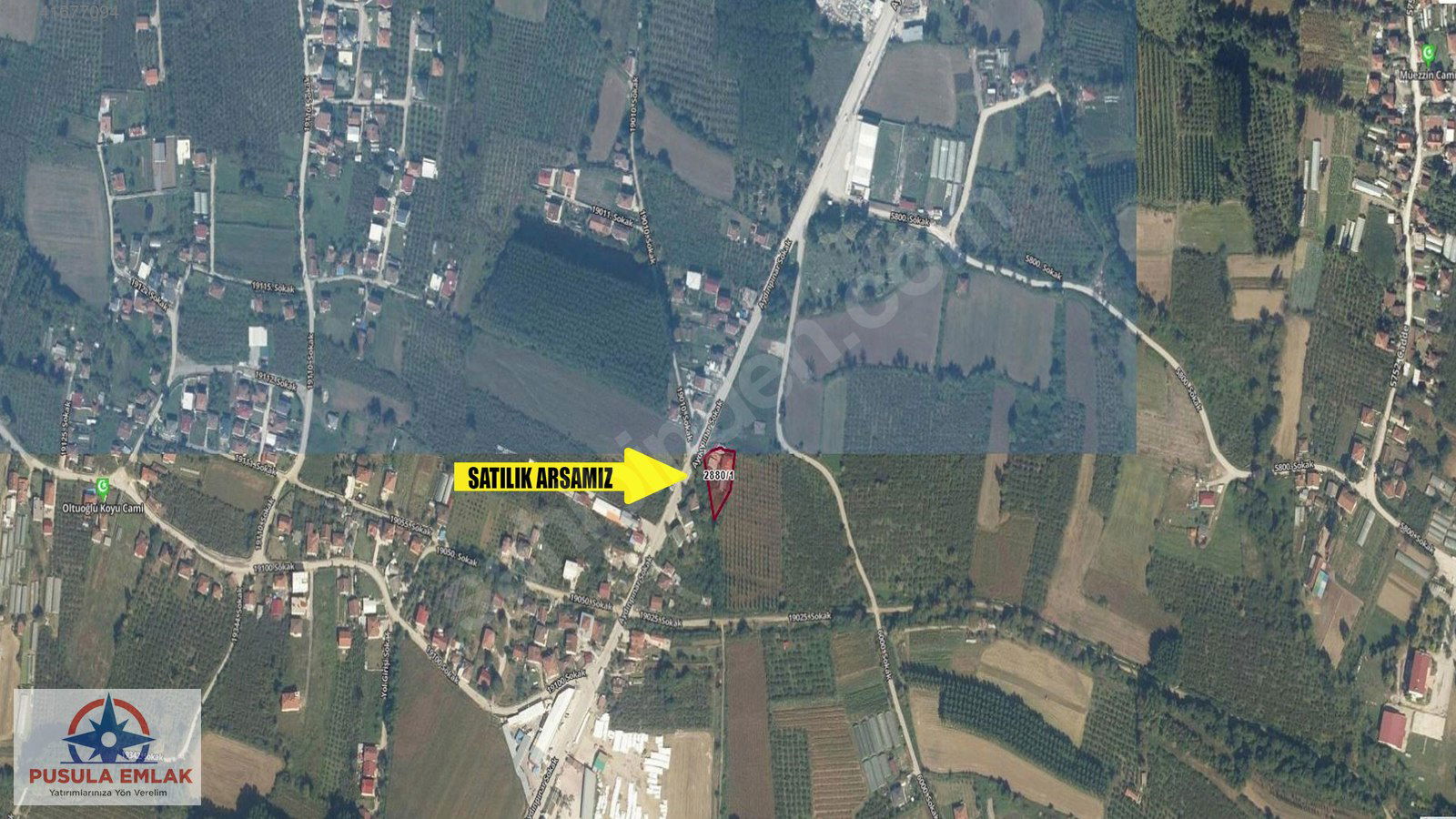 Satılık Arsa 9,000,000 TL