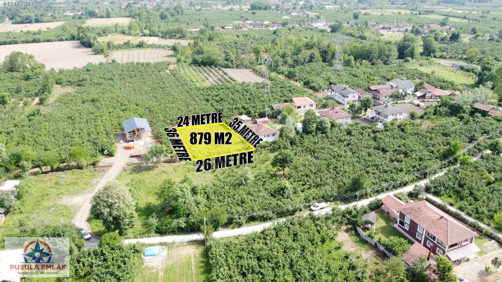 Satılık Arsa 9,250,000 TL