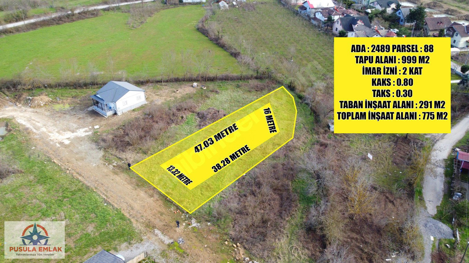 Satılık Arsa 4,790,000 TL
