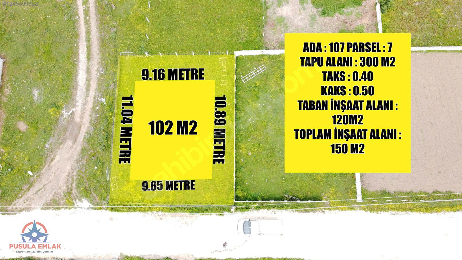 Satılık Arsa 1,590,000 TL