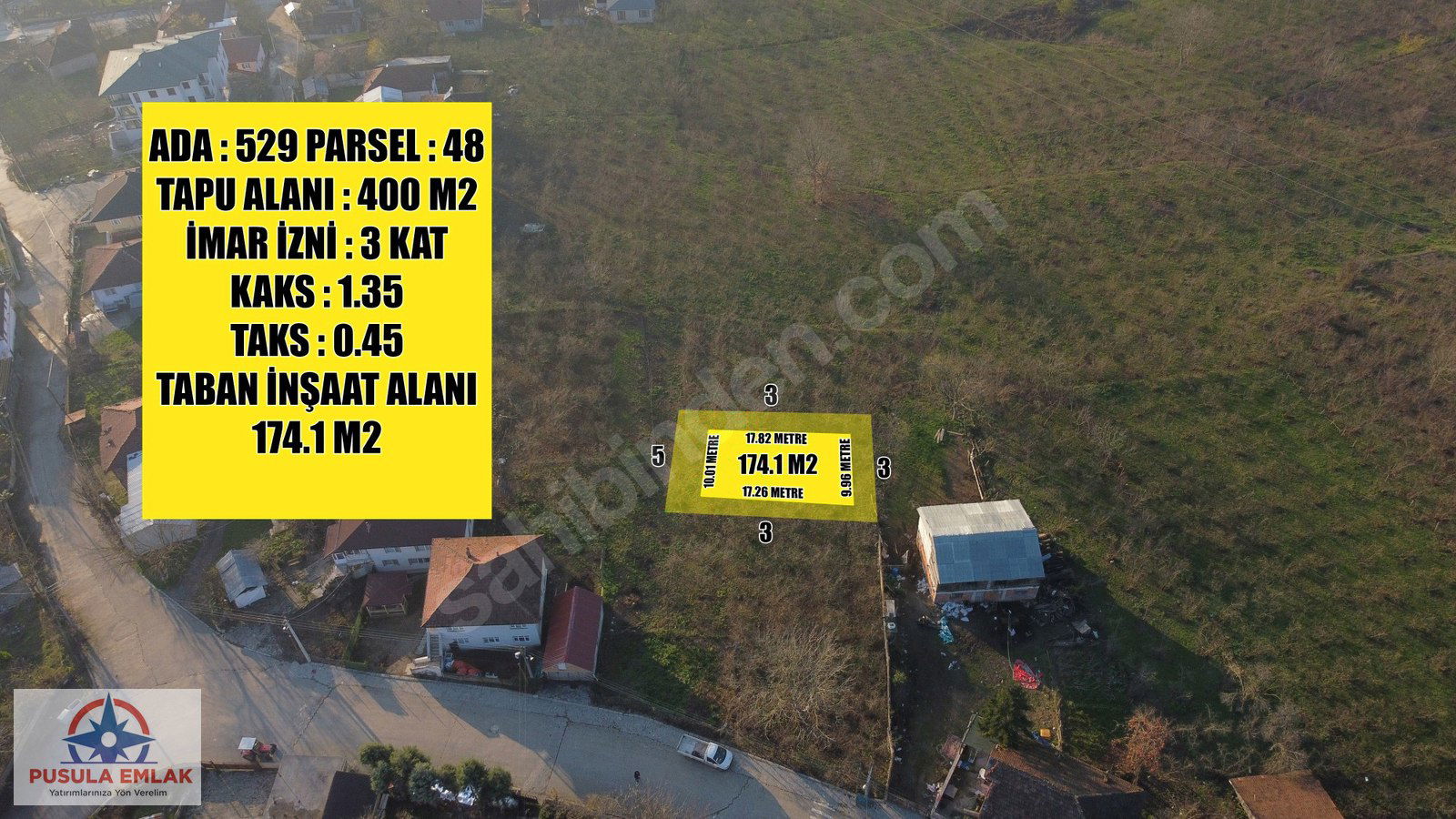 Satılık Arsa 2,600,000 TL