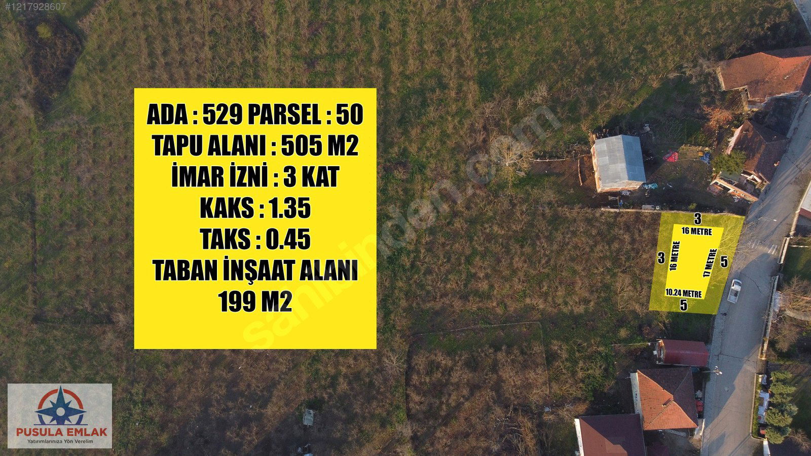 Satılık Arsa 2,600,000 TL