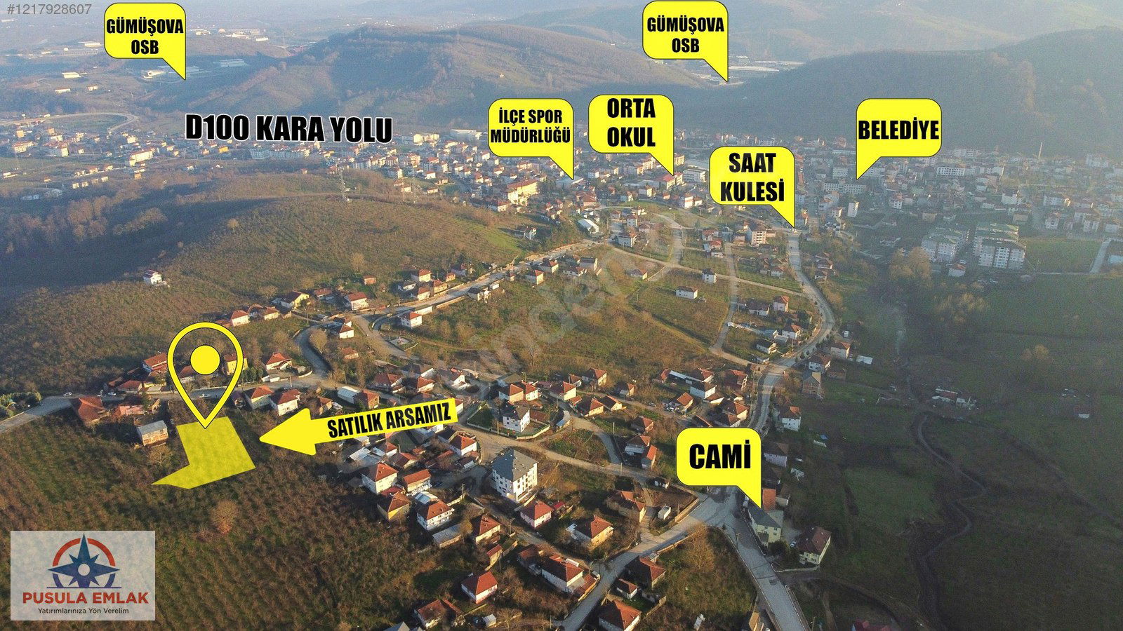 Satılık Arsa 2,600,000 TL
