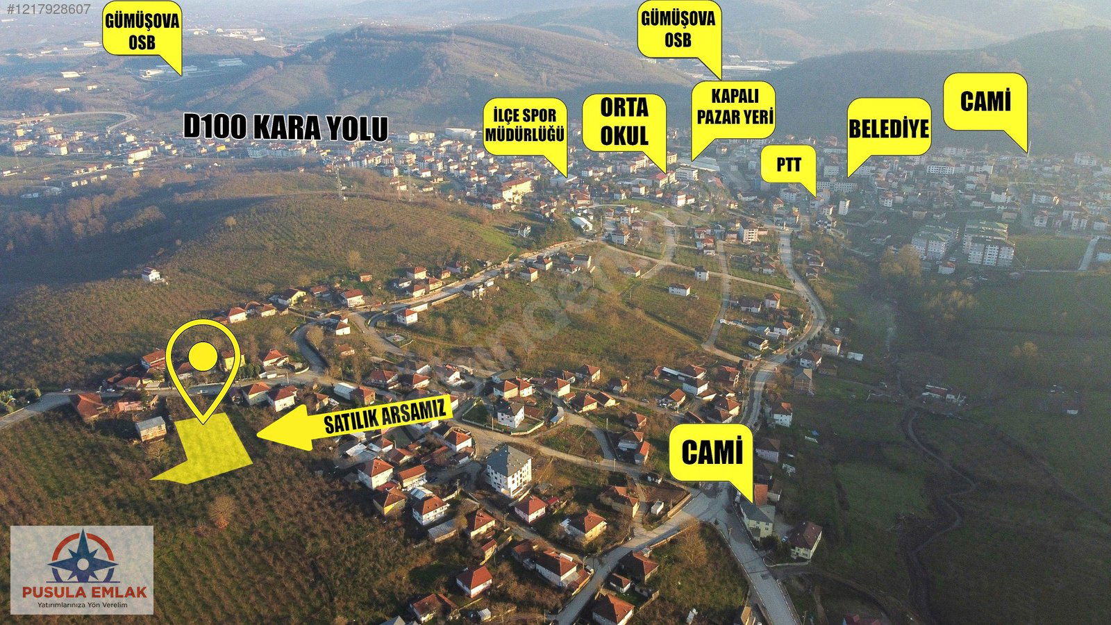 Satılık Arsa 2,600,000 TL