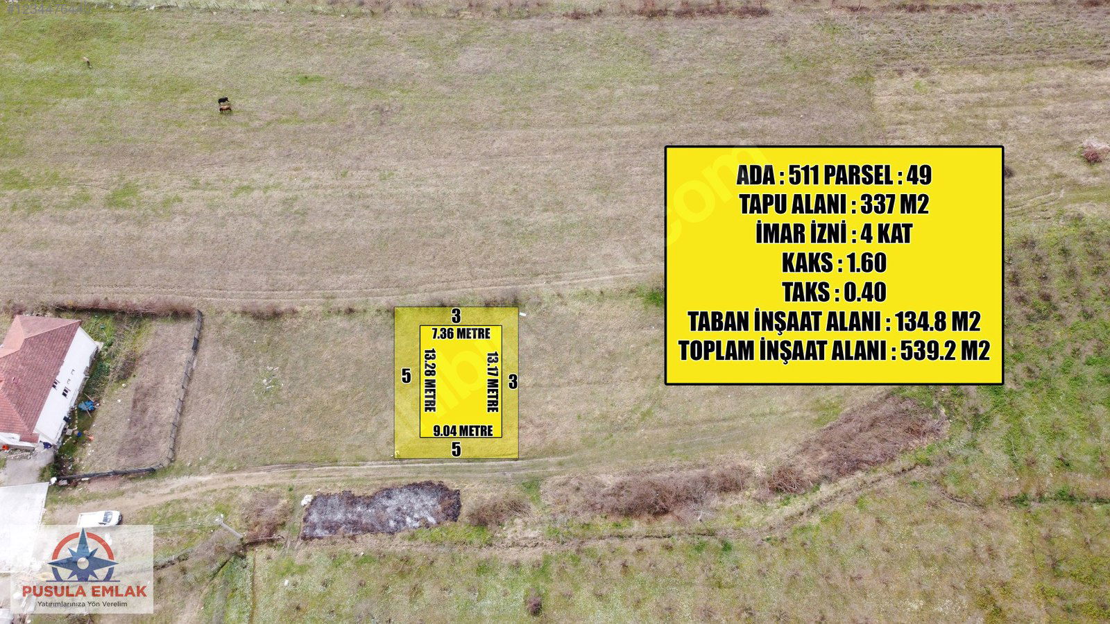 Satılık Arsa 1,750,000 TL