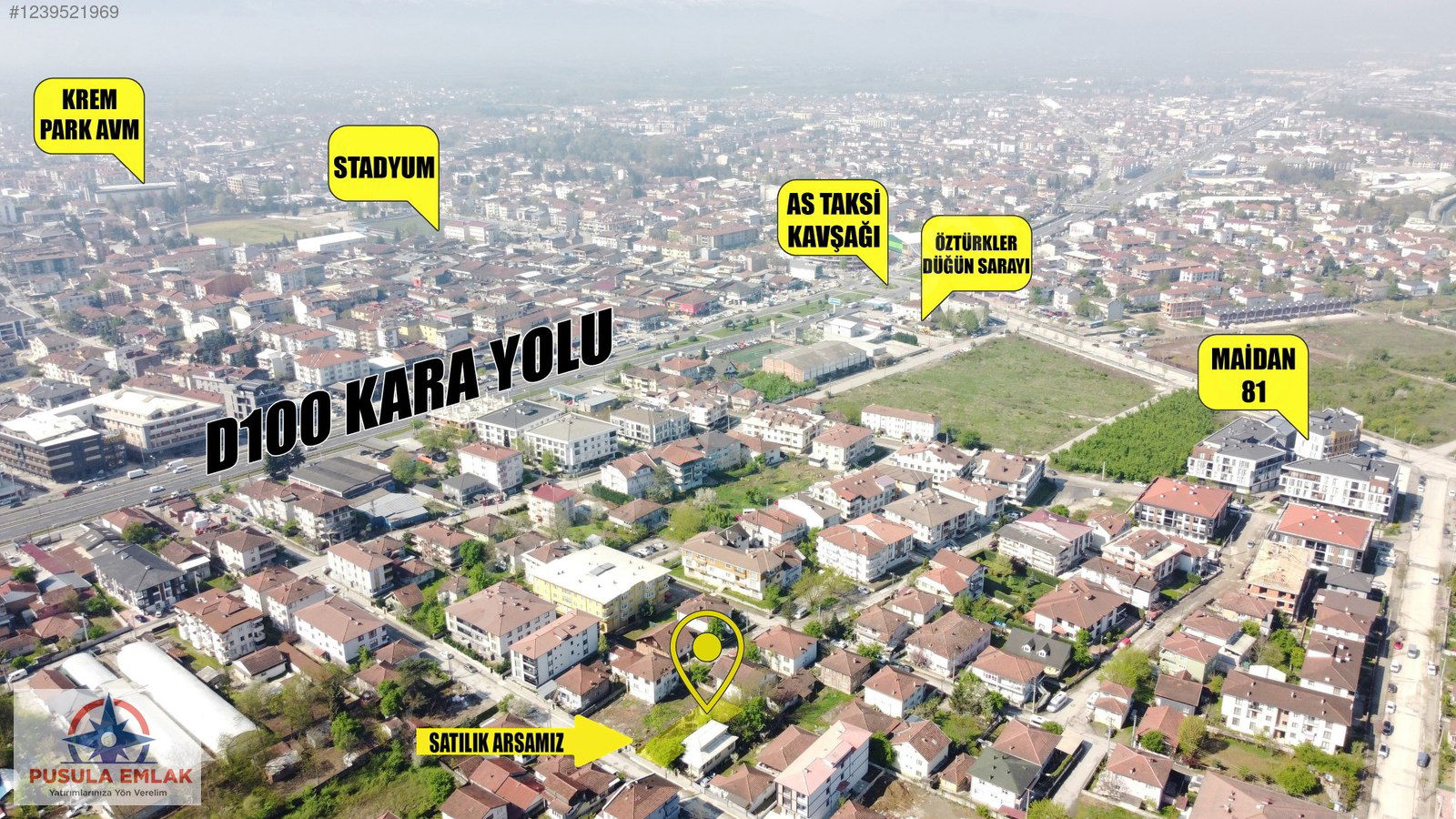 Satılık Arsa 2,200,000 TL