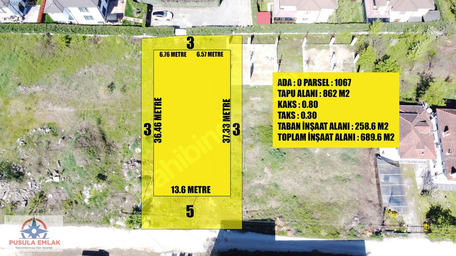 Satılık Arsa 5,850,000 TL