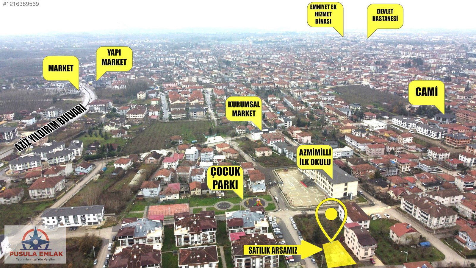 Satılık Arsa 4,350,000 TL