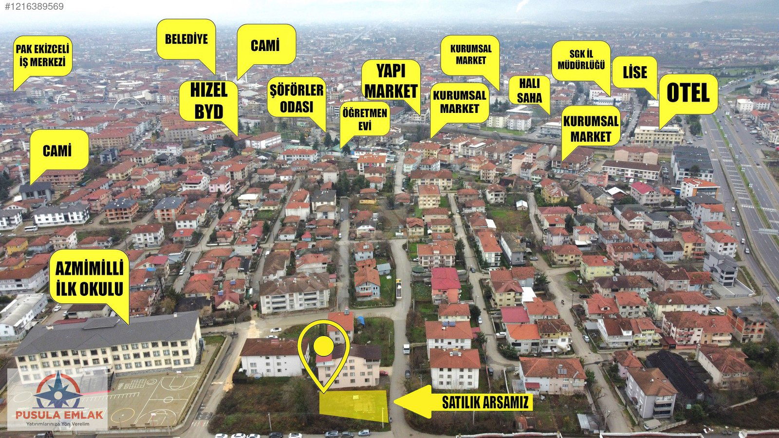 Satılık Arsa 4,350,000 TL
