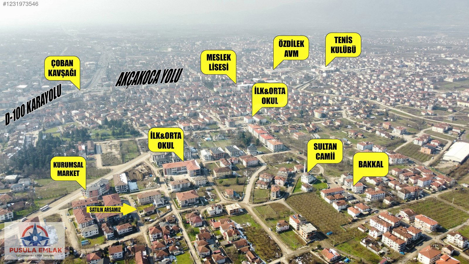 Satılık Arsa 2,300,000 TL