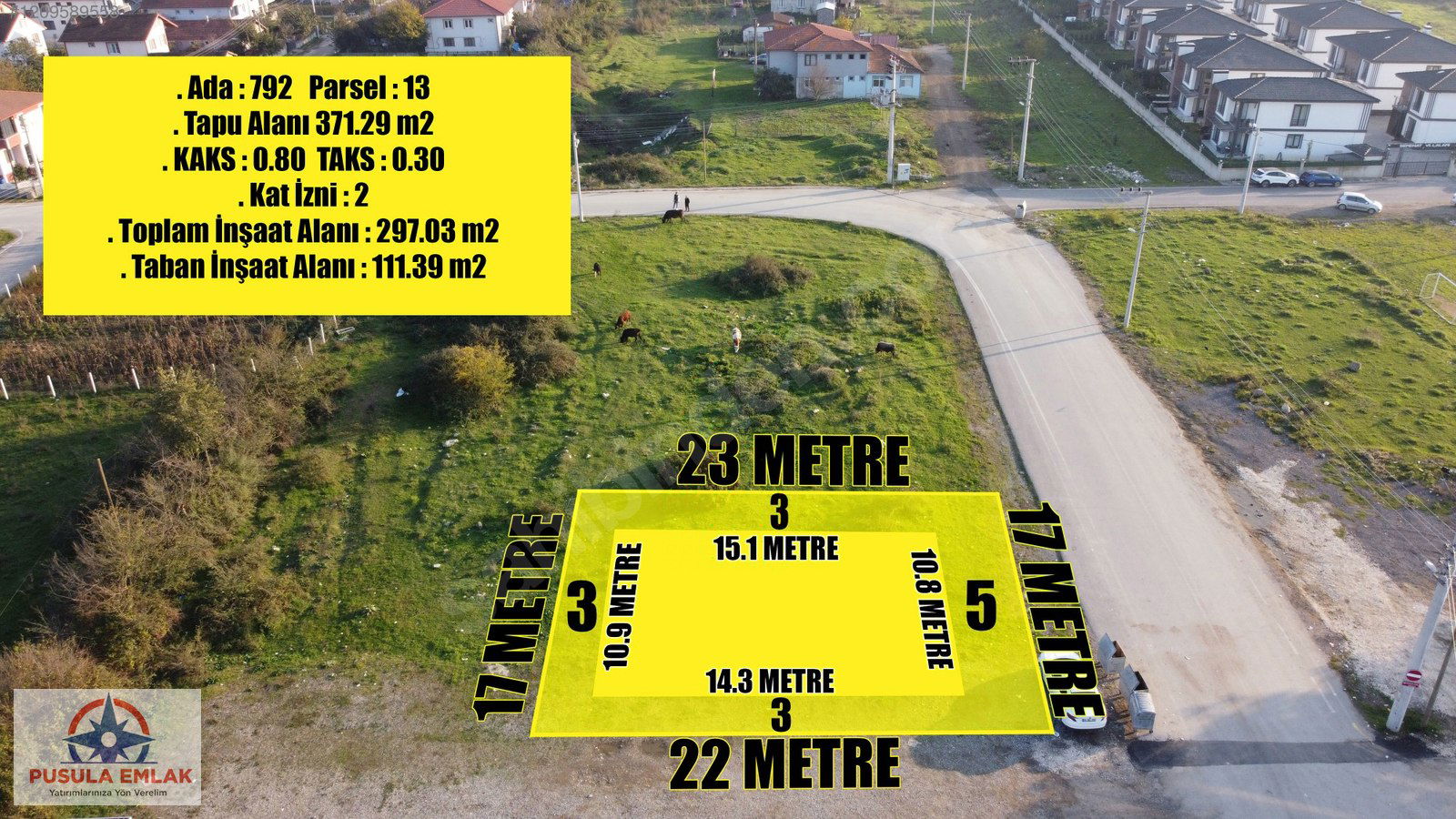 Satılık Arsa 2,650,000 TL