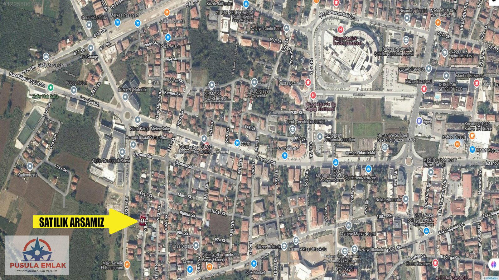 Satılık Arsa 3,400,000 TL