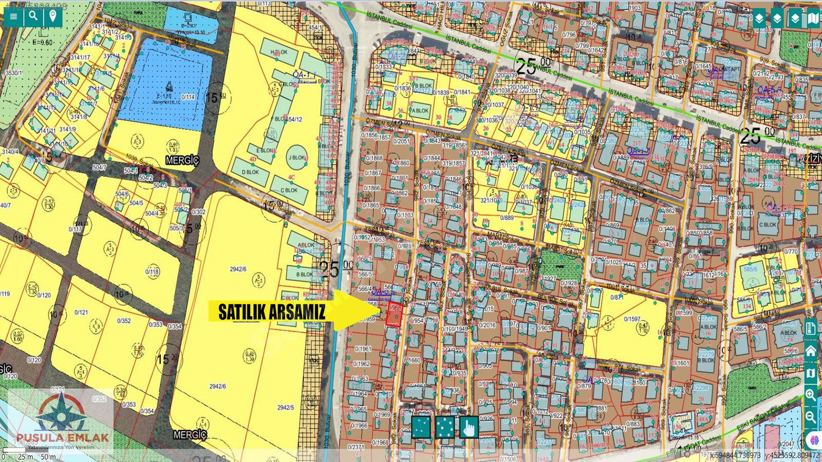 Satılık Arsa 3,400,000 TL