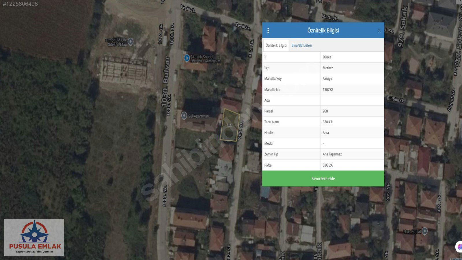 Satılık Arsa 3,400,000 TL
