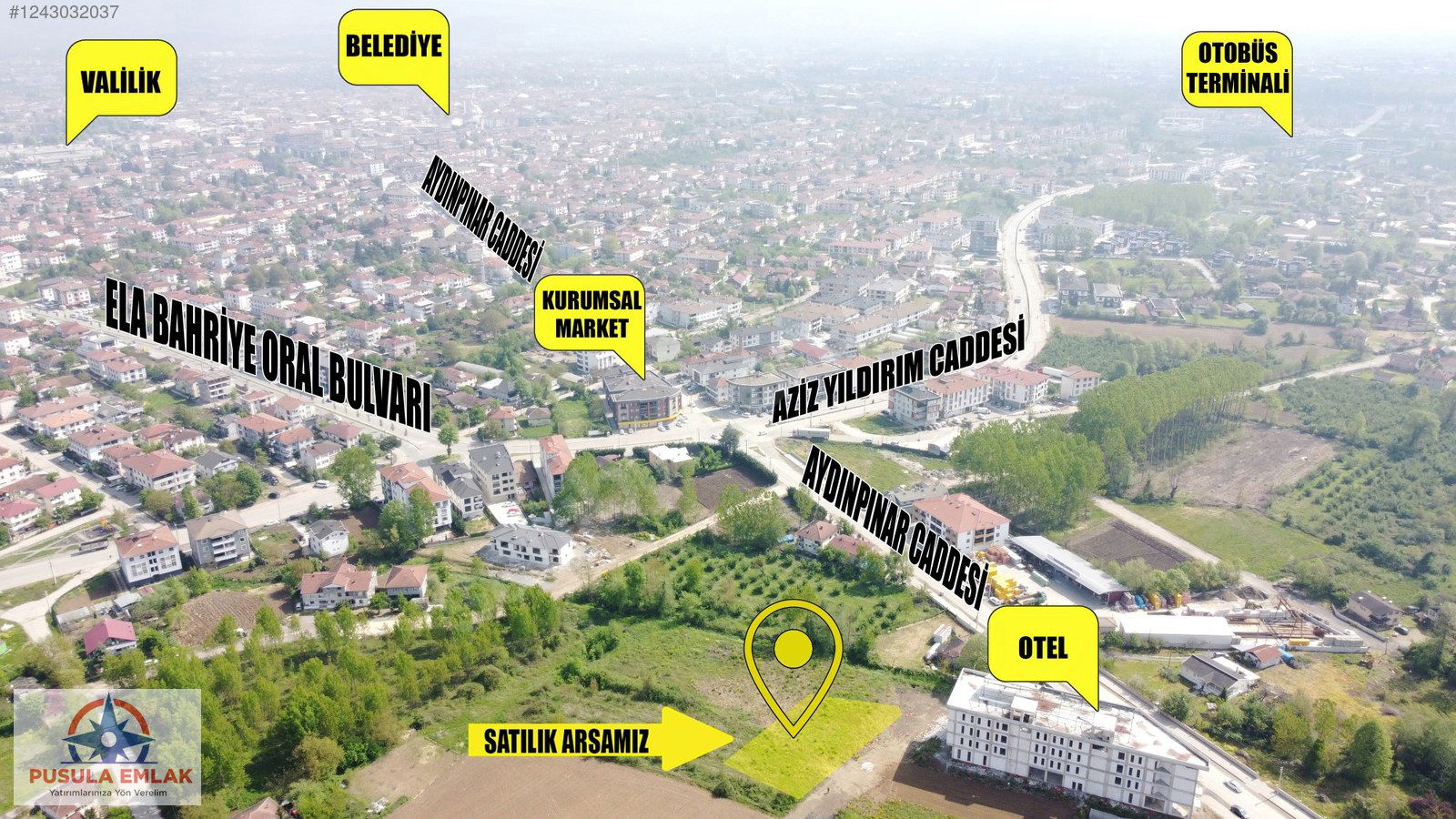 Satılık Arsa 6,250,000 TL