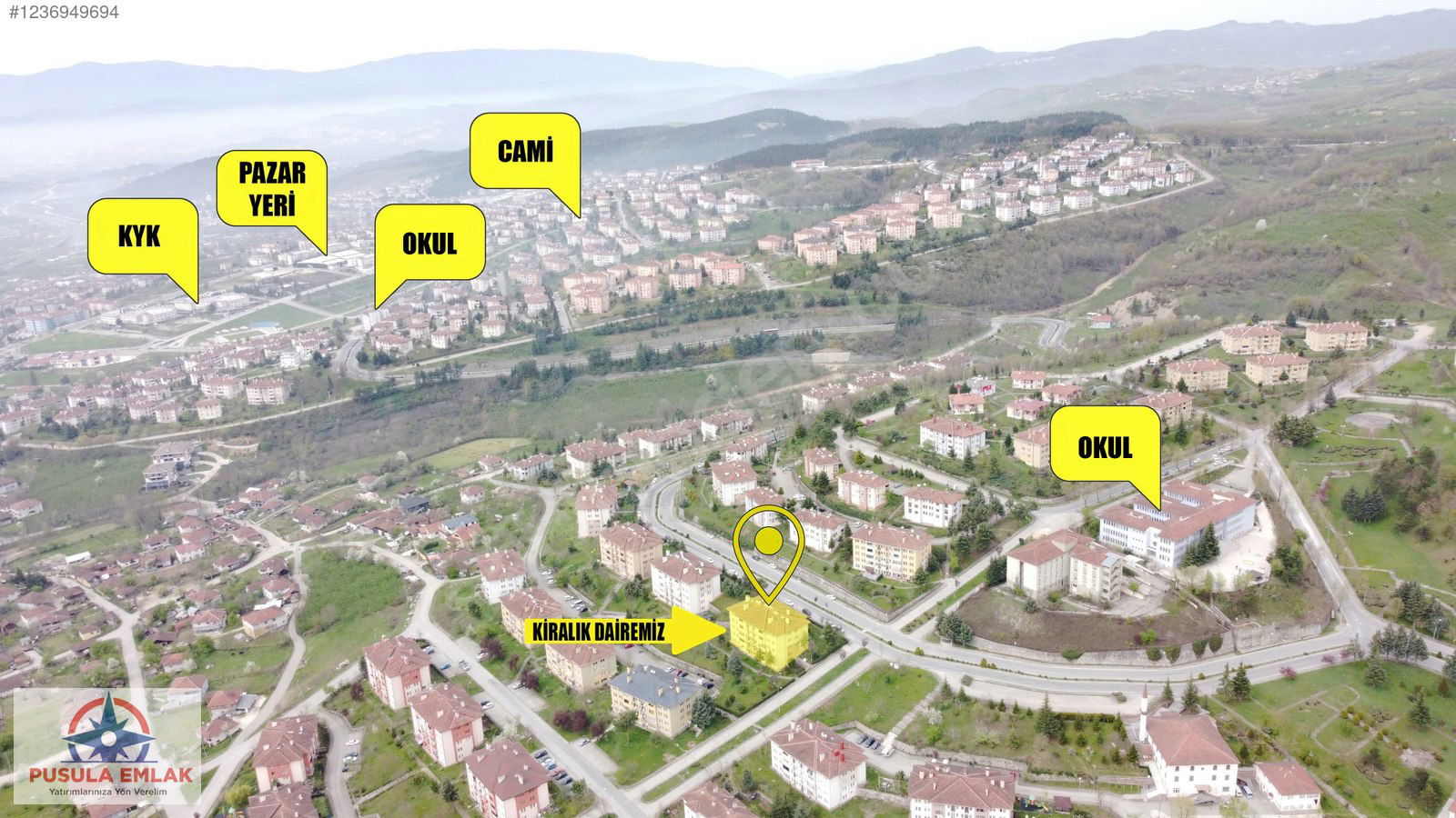Kiralık Daire 12,000 TL
