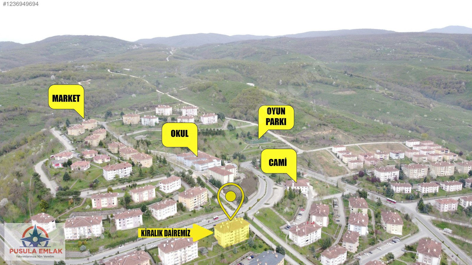 Kiralık Daire 12,000 TL