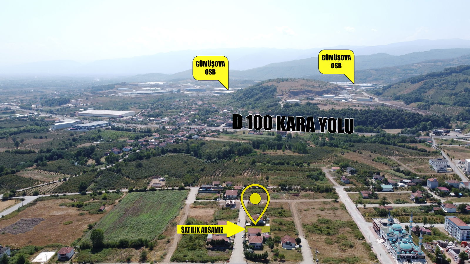 Satılık Arsa 2,250,000 TL