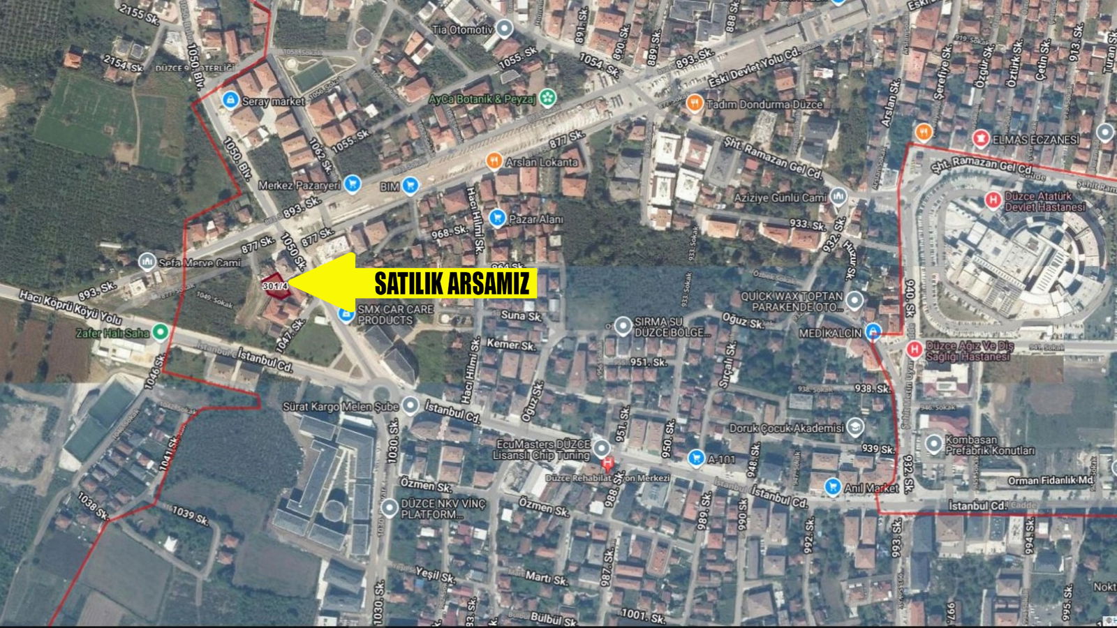 Satılık Arsa 5,800,000 TL