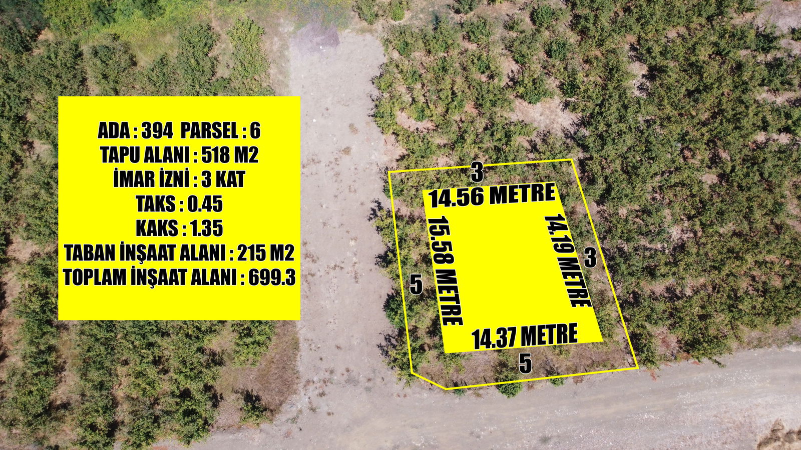 Satılık Arsa 2,600,000 TL
