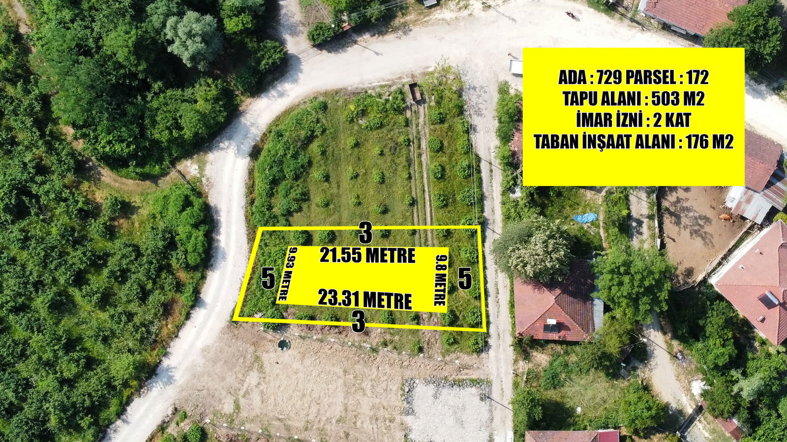 Satılık Arsa 2,350,000 TL