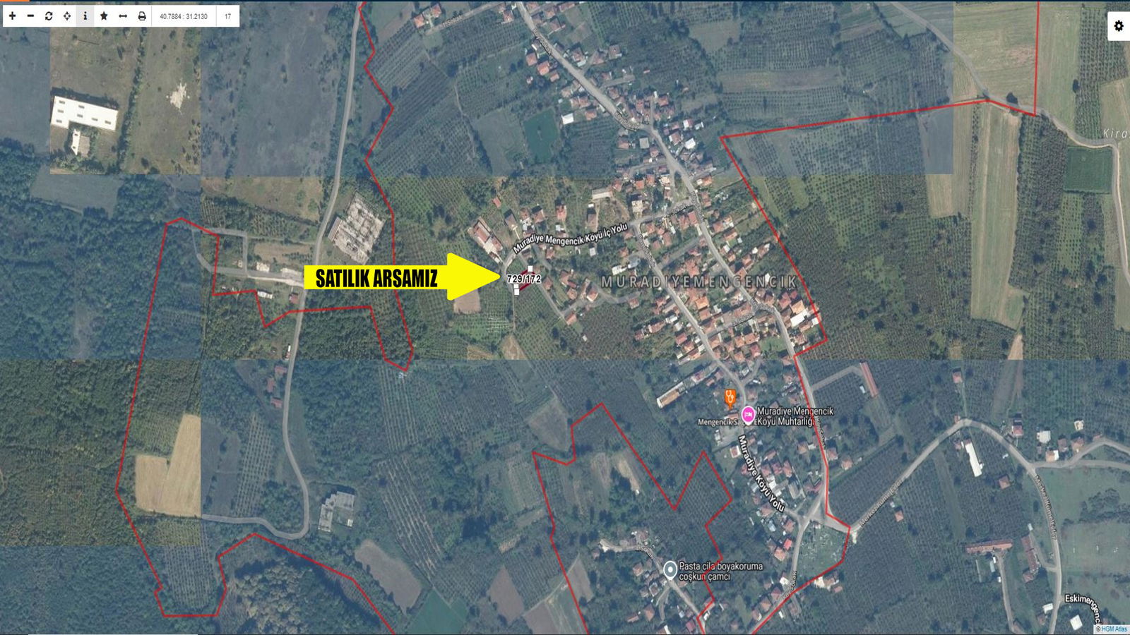 Satılık Arsa 2,350,000 TL