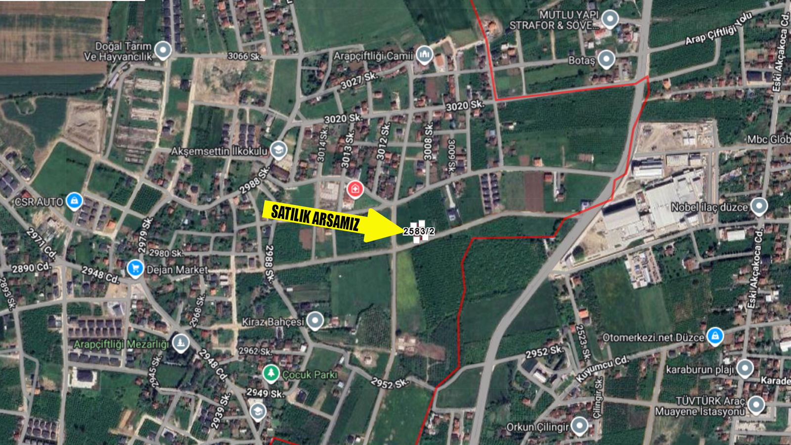 Satılık&nbsp;Arsa&nbsp;5,600,000&nbsp;TL