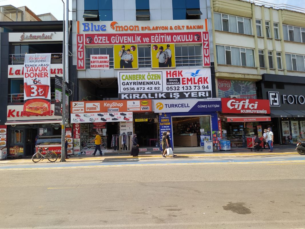 Kiralık Dükkan 13,250 TL