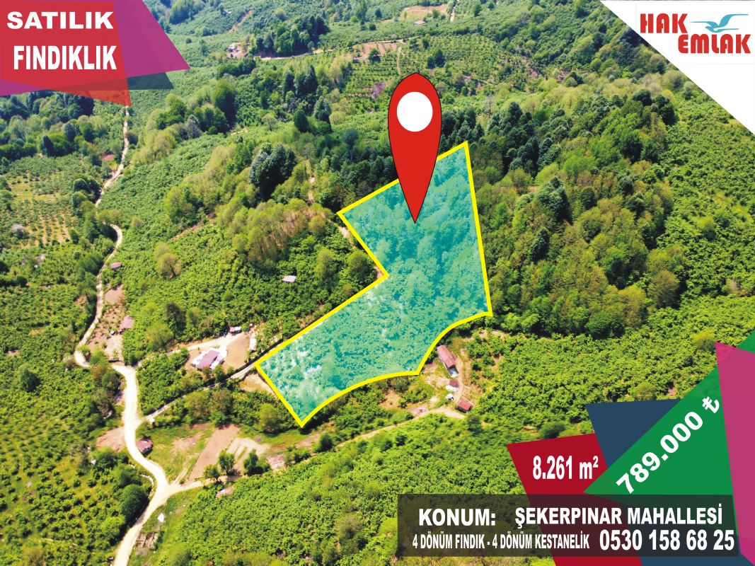 Satılık Fındıklık 789,000 TL