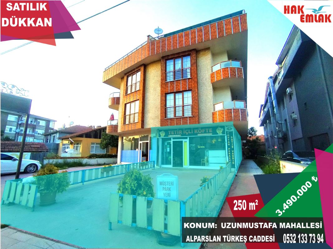 Satılık Dükkan 3,490,000 TL