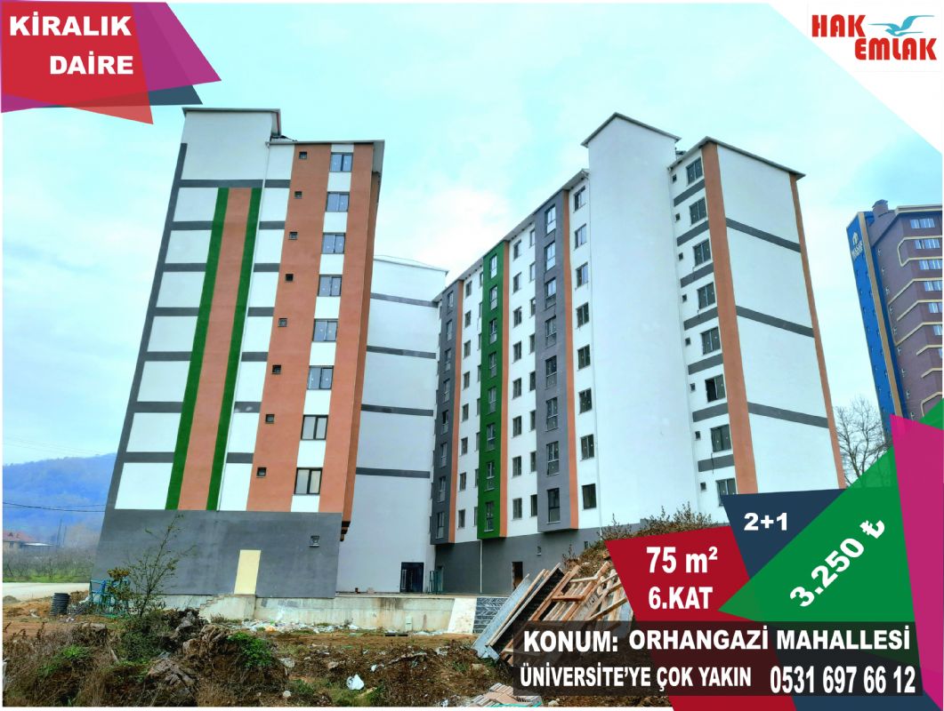 Kiralık Daire 3,250 TL